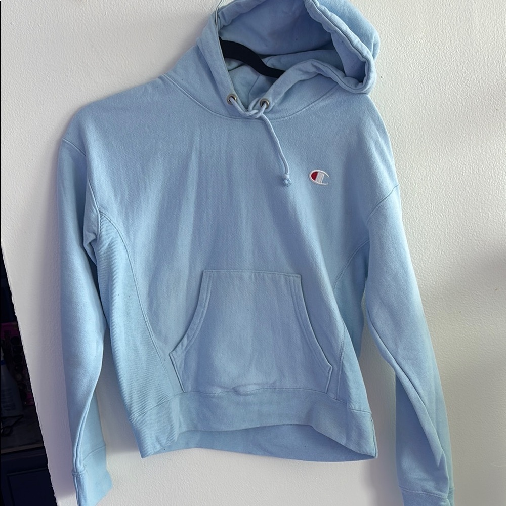 Champion Blue Classic Pullover Sweater